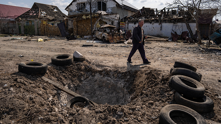 Ρωσικοί πύραυλοι έπληξαν δύο πόλεις στην κεντρική Ουκρανία